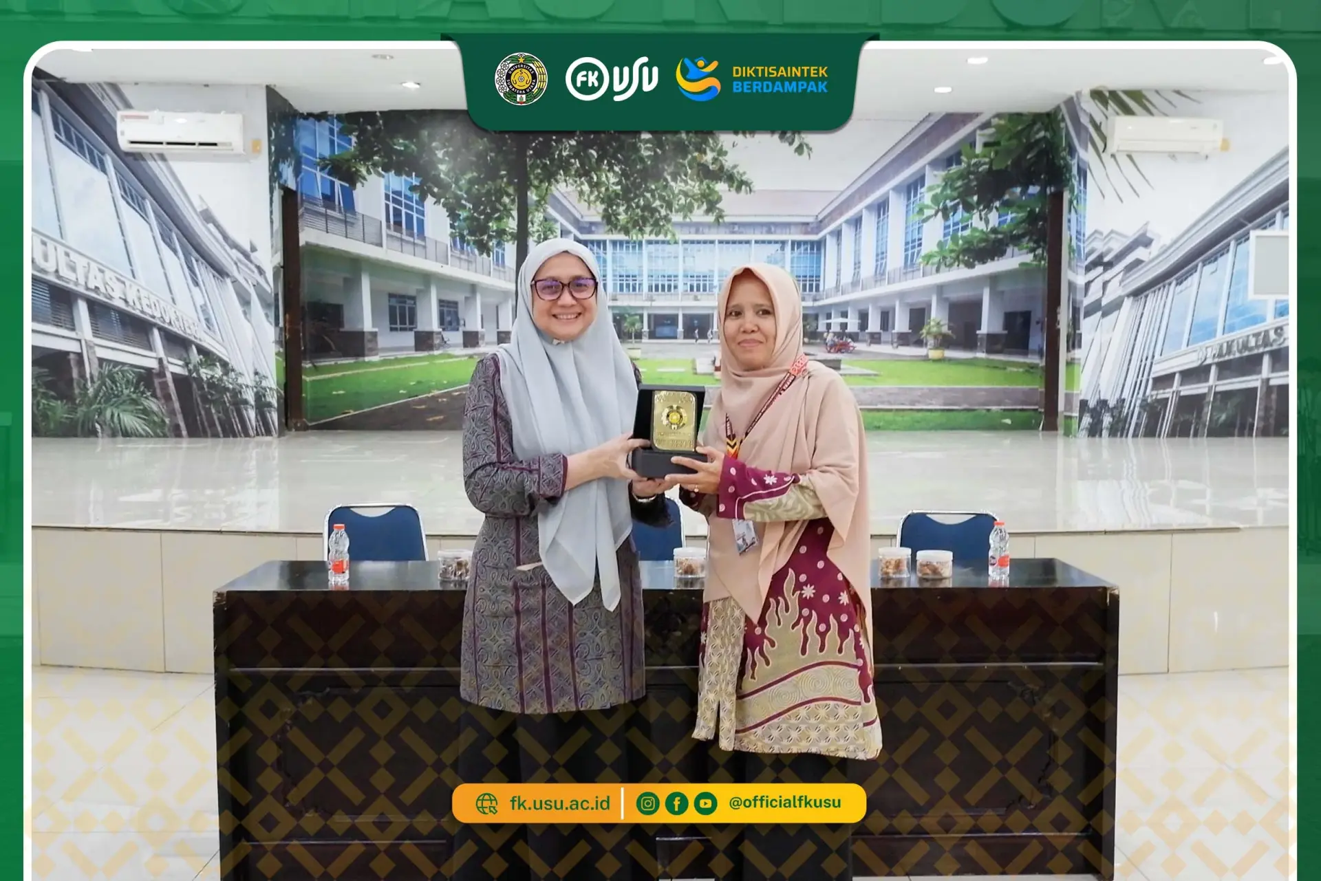 SMA Al Fityah Pekanbaru Kunjungi FK USU, Dapatkan Informasi Jalur Masuk dan Pengalaman Belajar di Fakultas Kedokteran